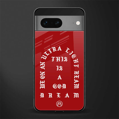 god dream back phone cover | glass case for google pixel 7