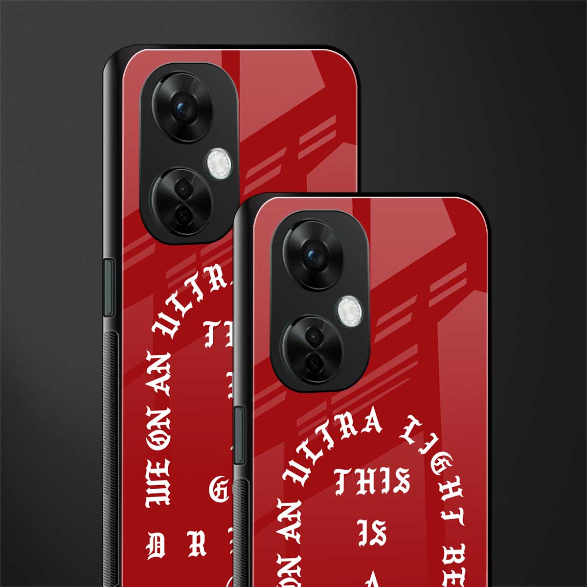 god dream back phone cover | glass case for oneplus nord ce 3 lite