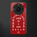 god dream back phone cover | glass case for realme 11 pro 5g
