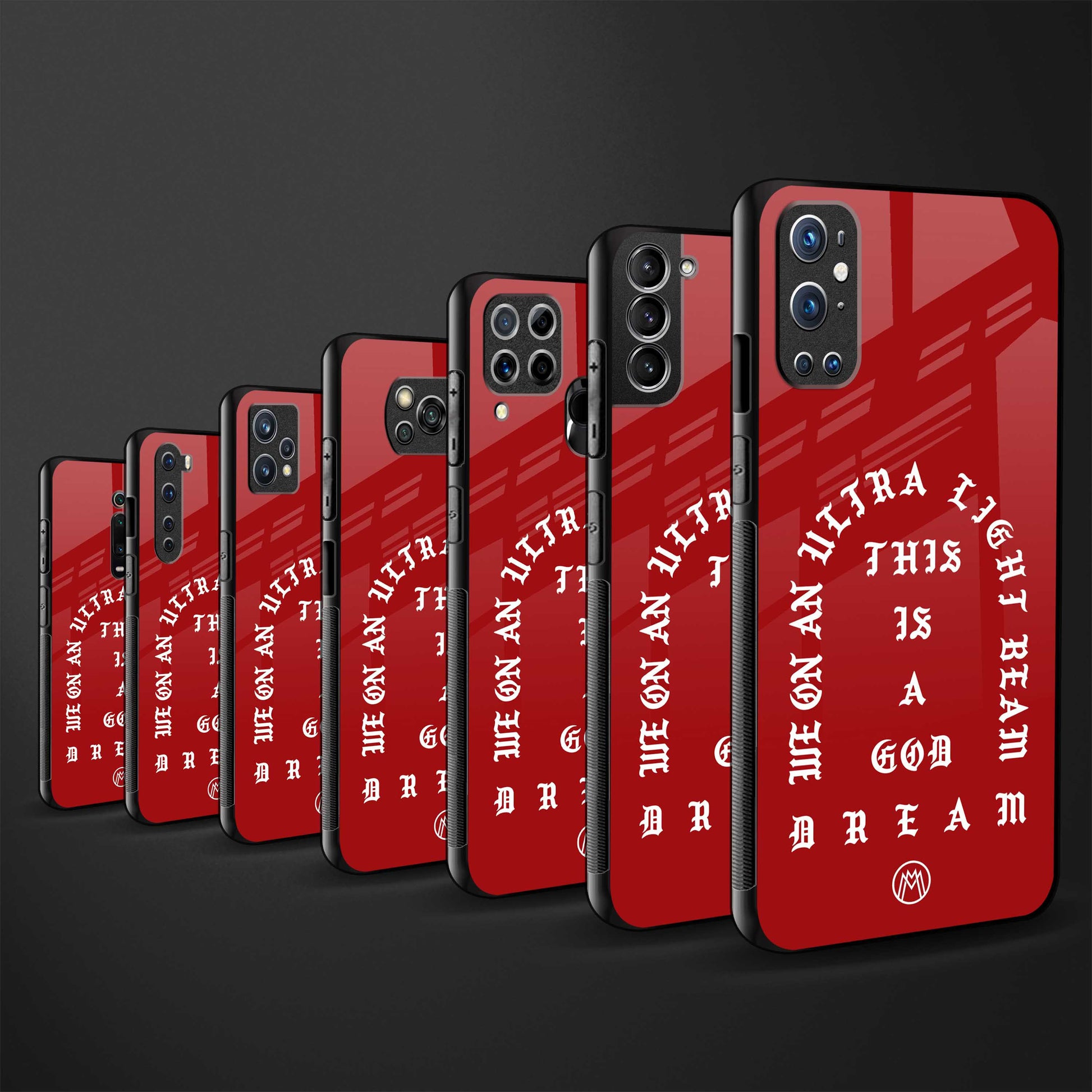 god dream back phone cover | glass case for oppo f21 pro 4g