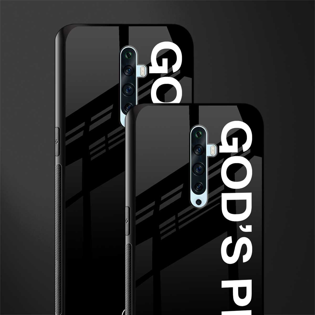 god's plan glass case for oppo reno 2f image-2