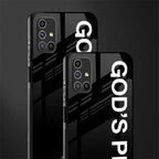 god's plan glass case for samsung galaxy m51 image-2