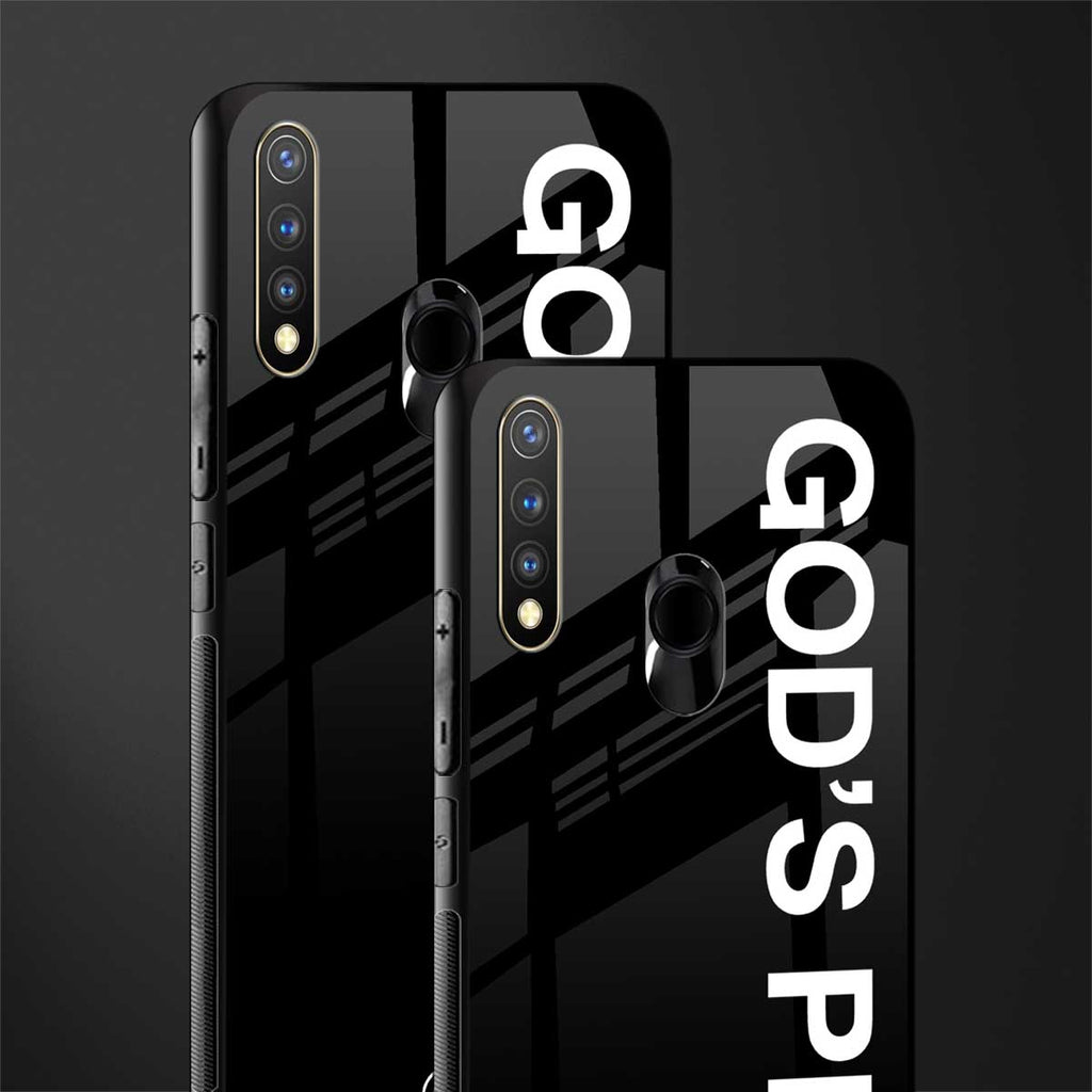 god's plan glass case for vivo u20 image-2