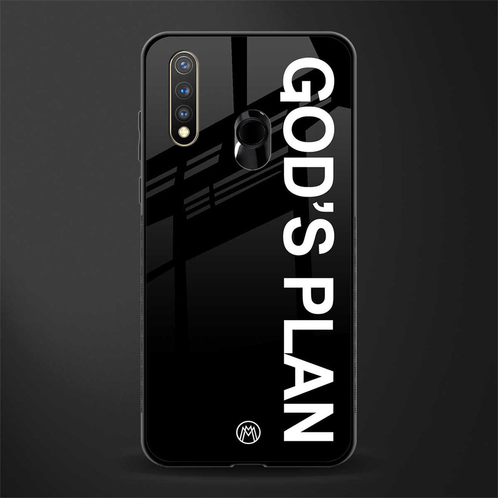god's plan glass case for vivo u20 image