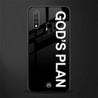 god's plan glass case for vivo u20 image