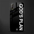 god's plan glass case for vivo s1 image