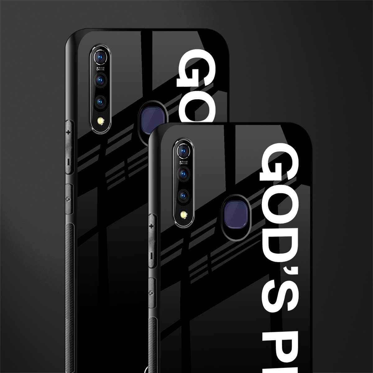 god's plan glass case for vivo z1 pro image-2