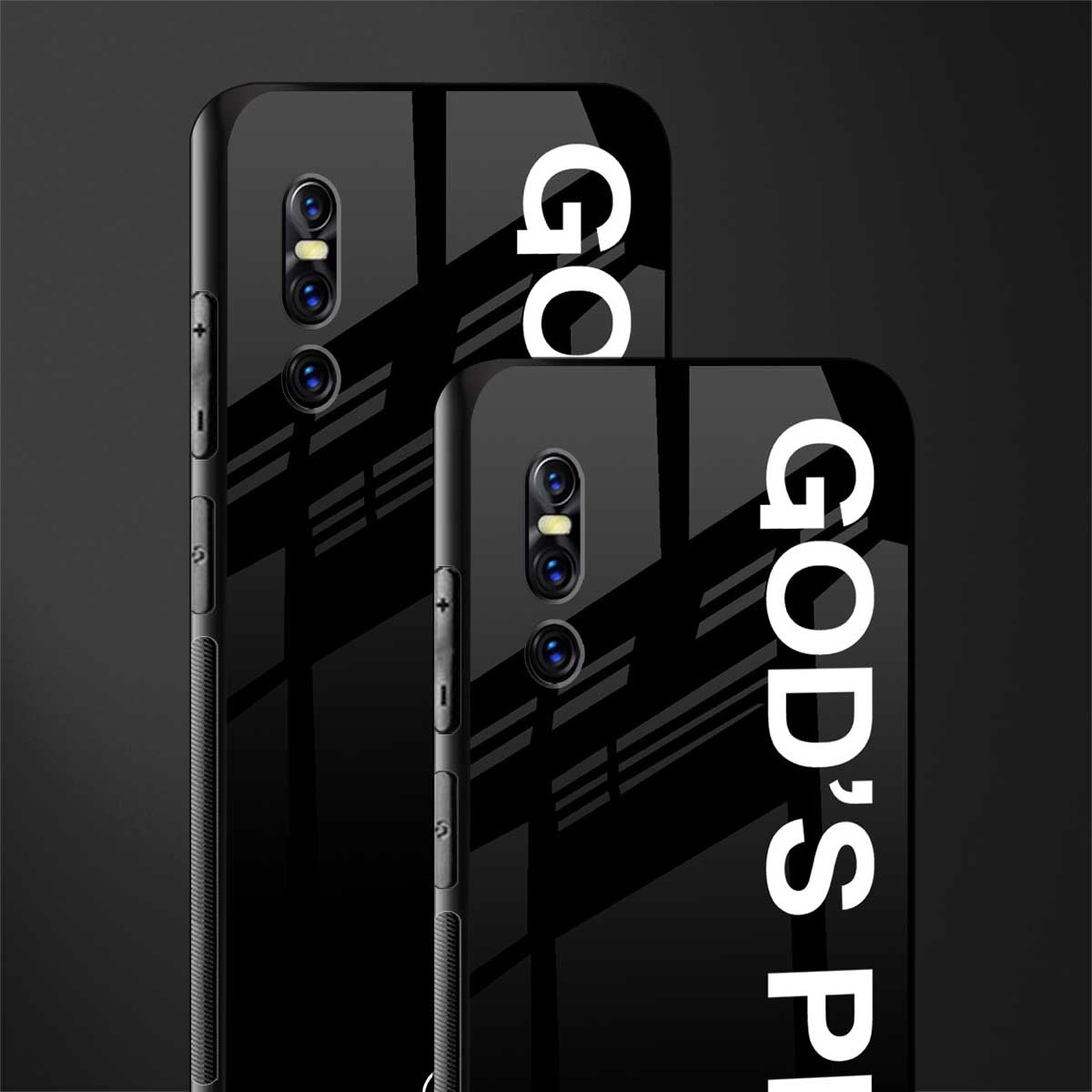 god's plan glass case for vivo v15 pro image-2