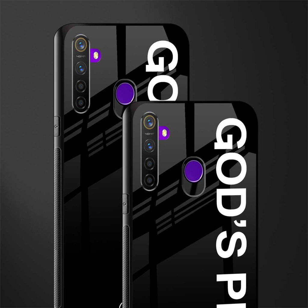 god's plan glass case for realme 5 image-2
