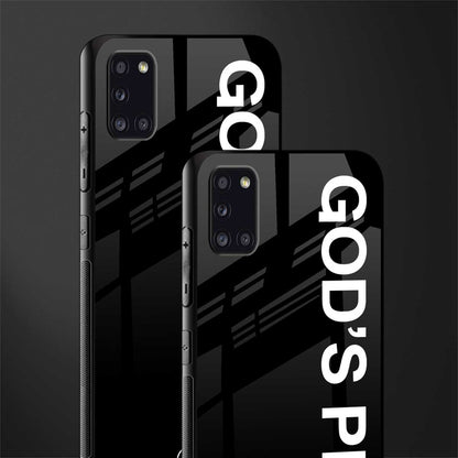 god's plan glass case for samsung galaxy a31 image-2