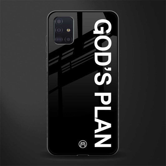 god's plan glass case for samsung galaxy a71 image