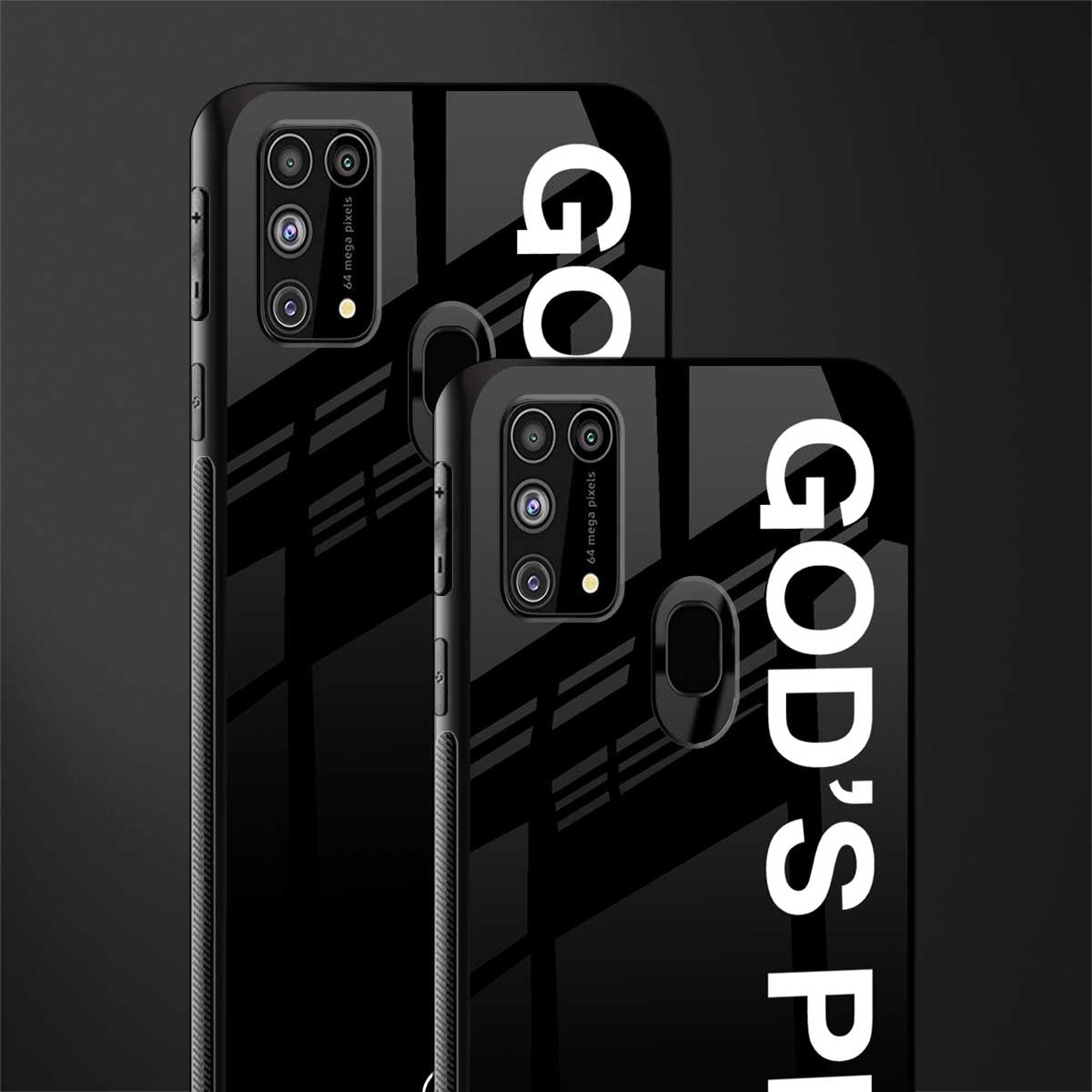 god's plan glass case for samsung galaxy f41 image-2
