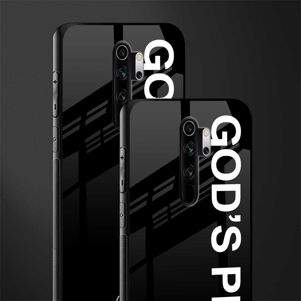 god's plan glass case for redmi note 8 pro image-2