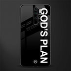 god's plan glass case for redmi note 8 pro image