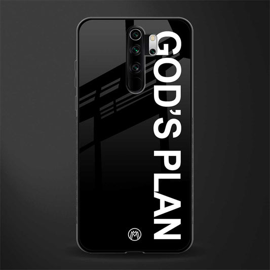 god's plan glass case for redmi note 8 pro image