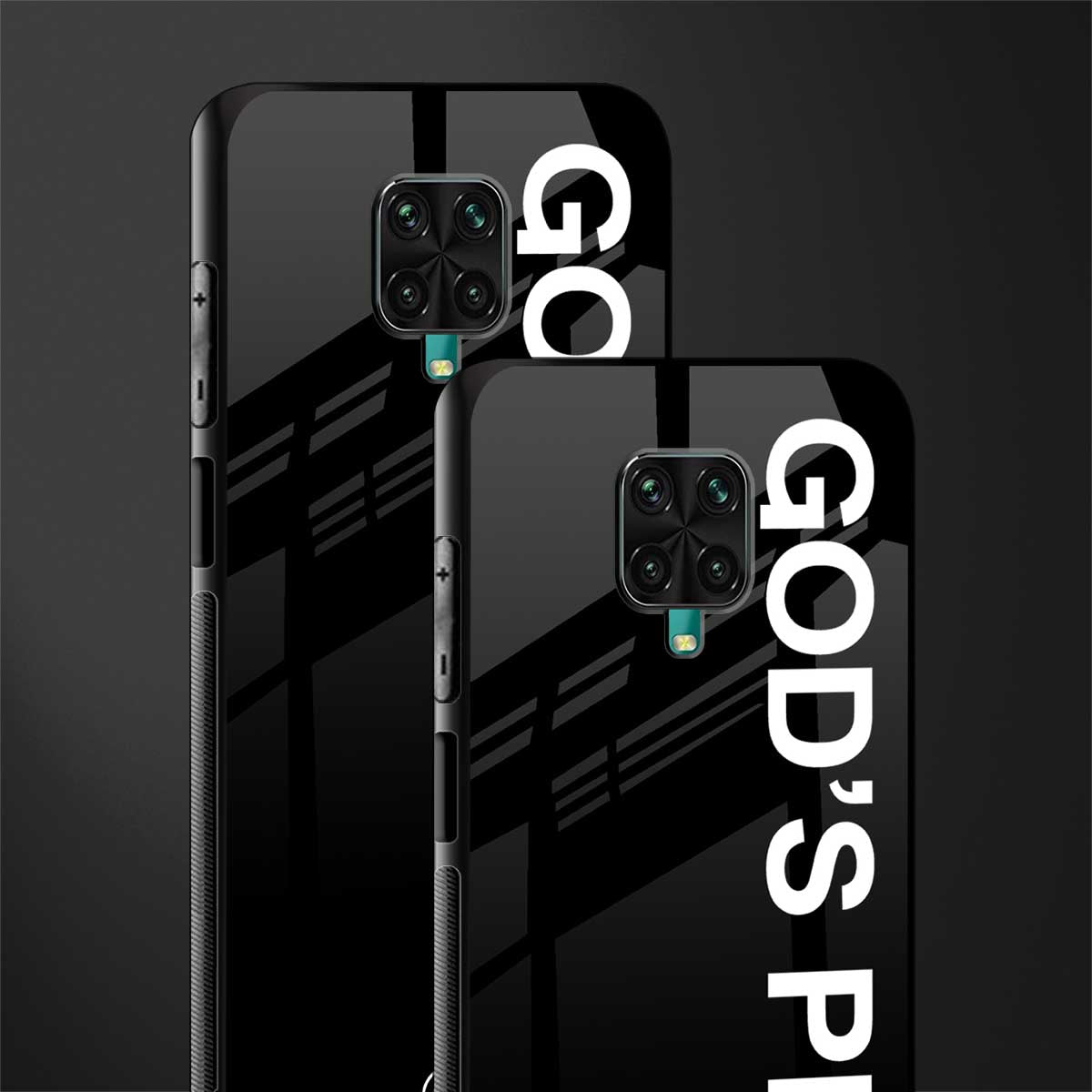 god's plan glass case for redmi note 9 pro image-2