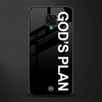 god's plan glass case for redmi note 9 pro image