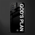 god's plan glass case for realme 6i image