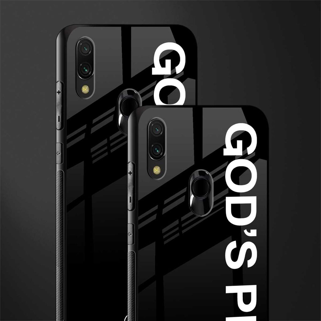 god's plan glass case for redmi note 7 image-2