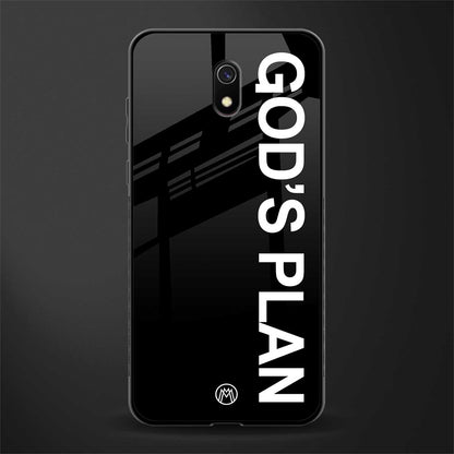 god's plan glass case for redmi 8a image