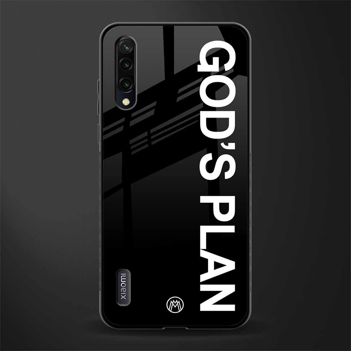 god's plan glass case for mi a3 redmi a3 image