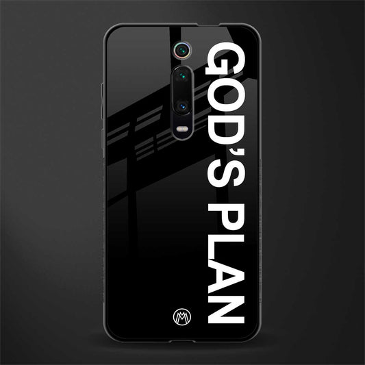 god's plan glass case for redmi k20 pro image