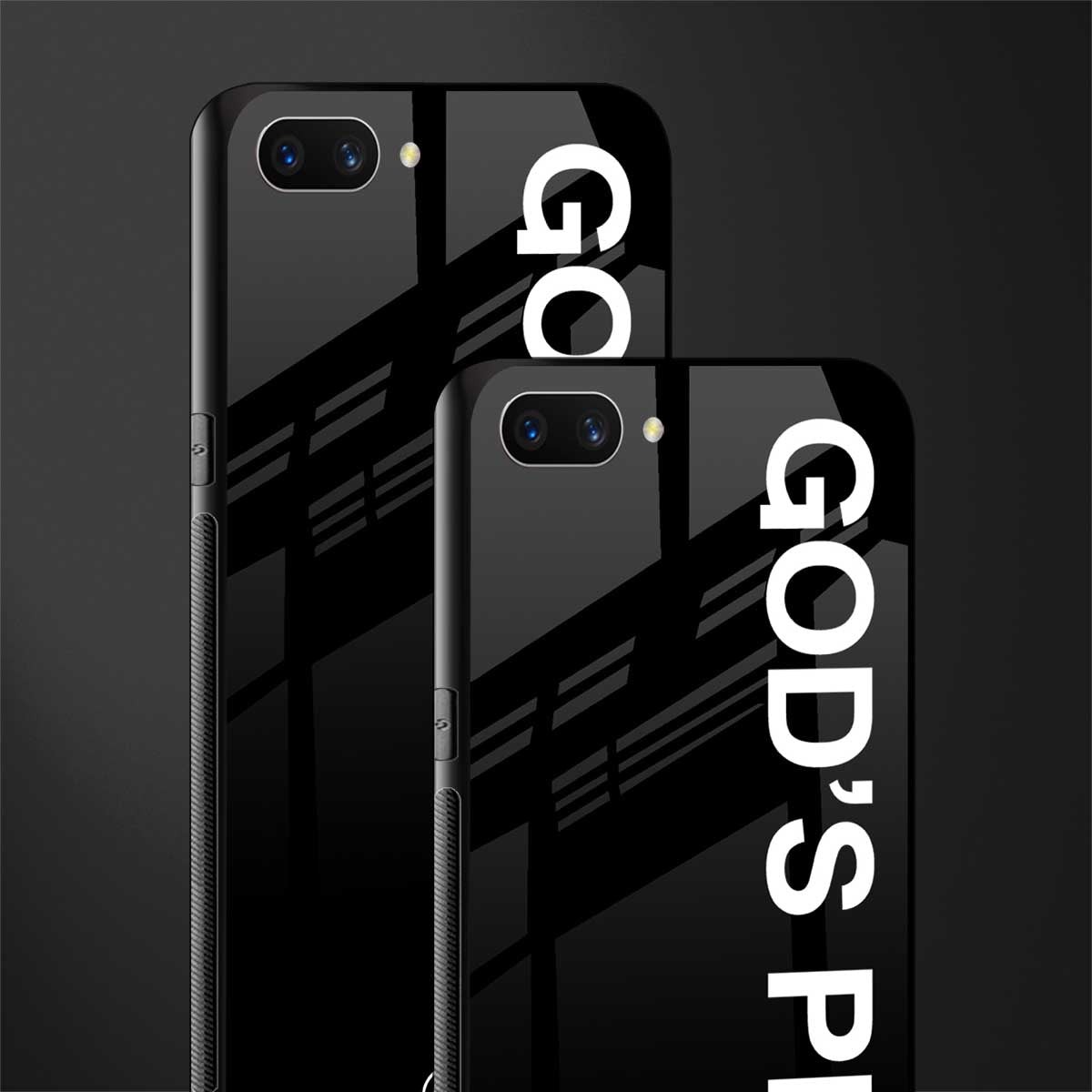 god's plan glass case for oppo a3s image-2