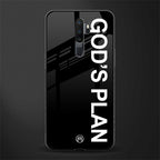 god's plan glass case for oppo a5 2020 image
