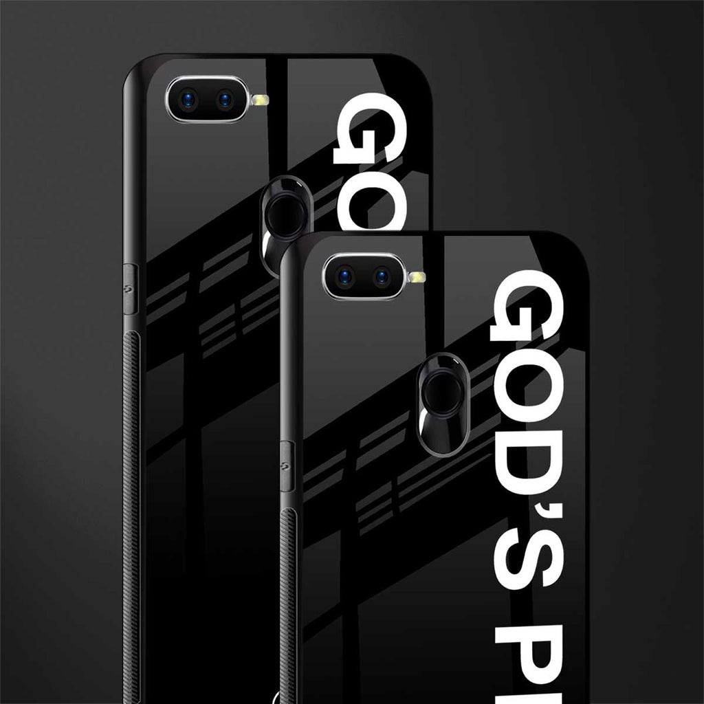 god's plan glass case for oppo a7 image-2
