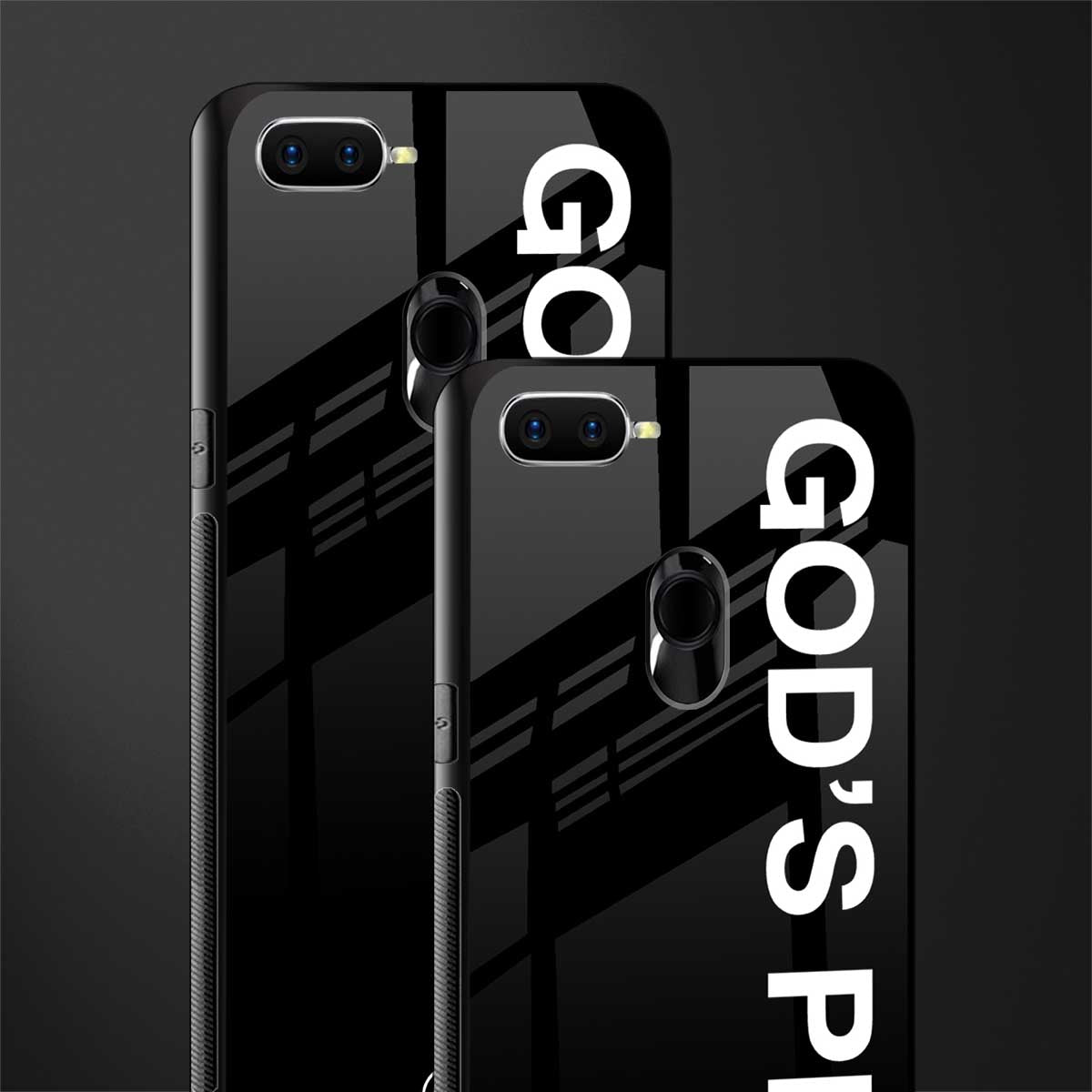 god's plan glass case for oppo a7 image-2