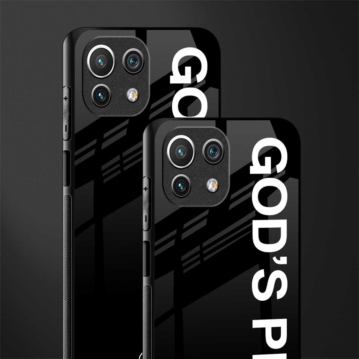 god's plan glass case for mi 11 lite image-2