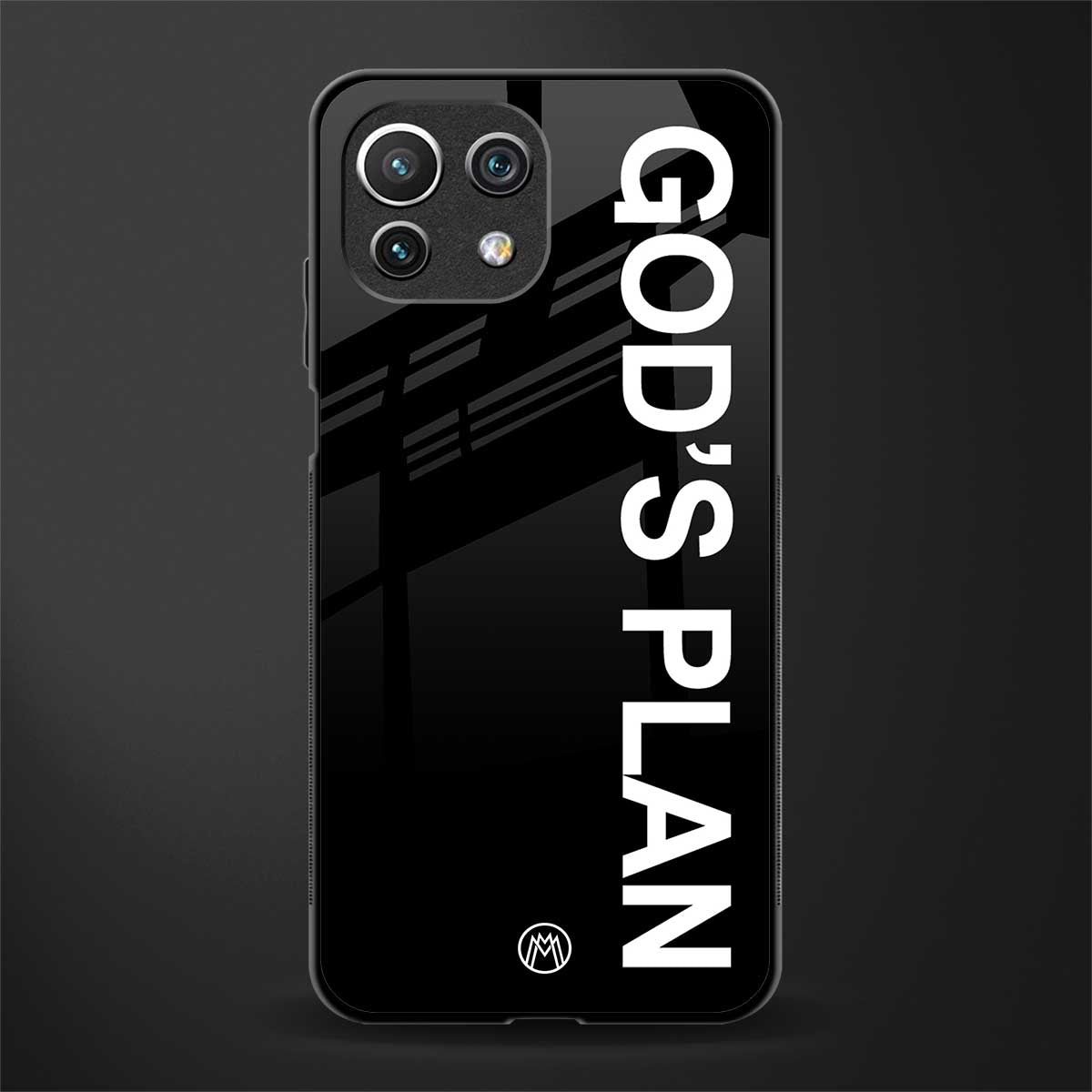 god's plan glass case for mi 11 lite image