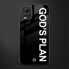 god's plan back phone cover | glass case for vivo y73
