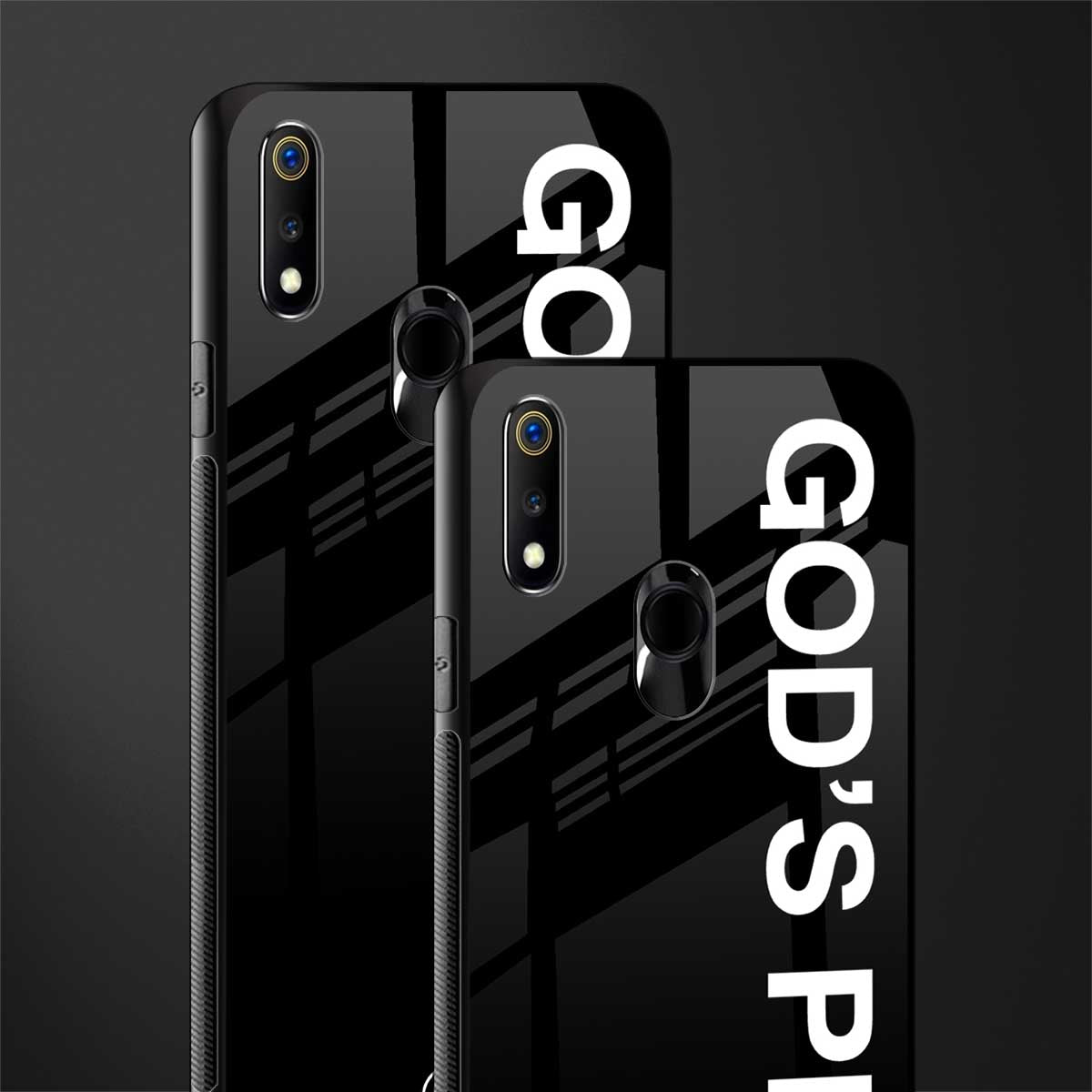 god's plan glass case for realme 3 pro image-2