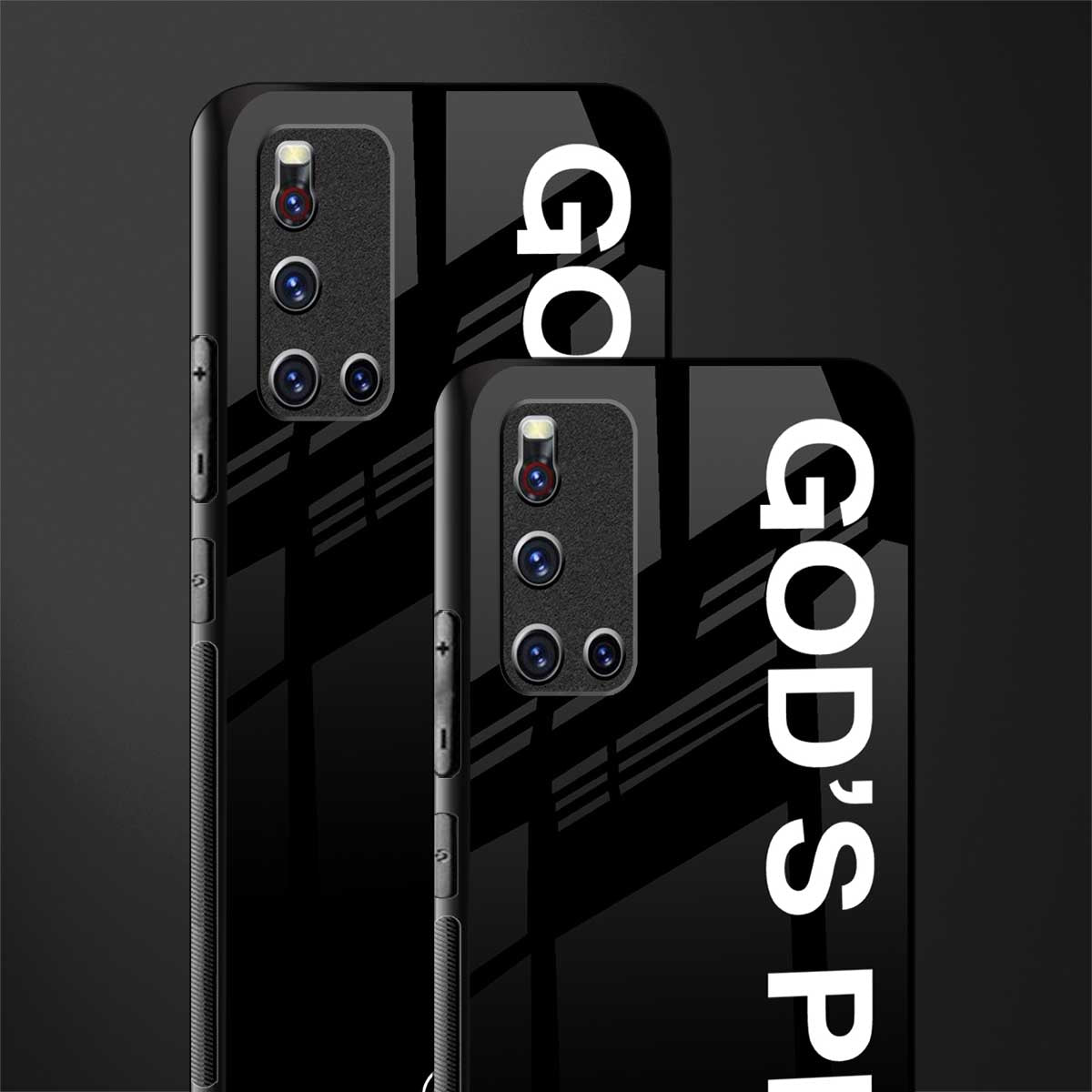 god's plan glass case for vivo v19 image-2
