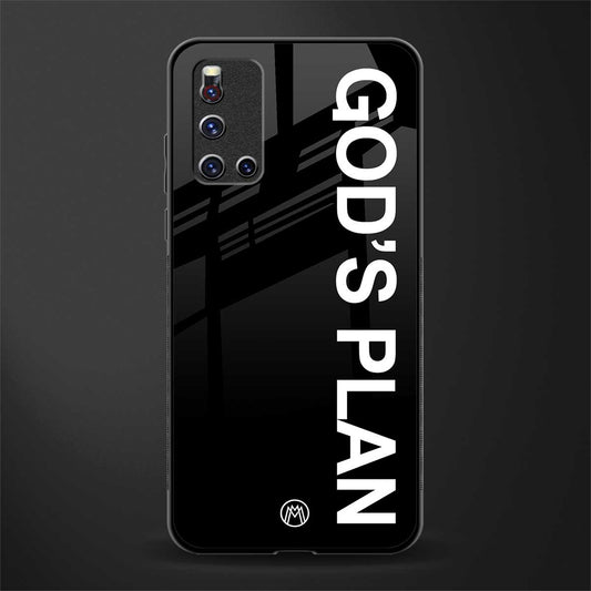 god's plan glass case for vivo v19 image