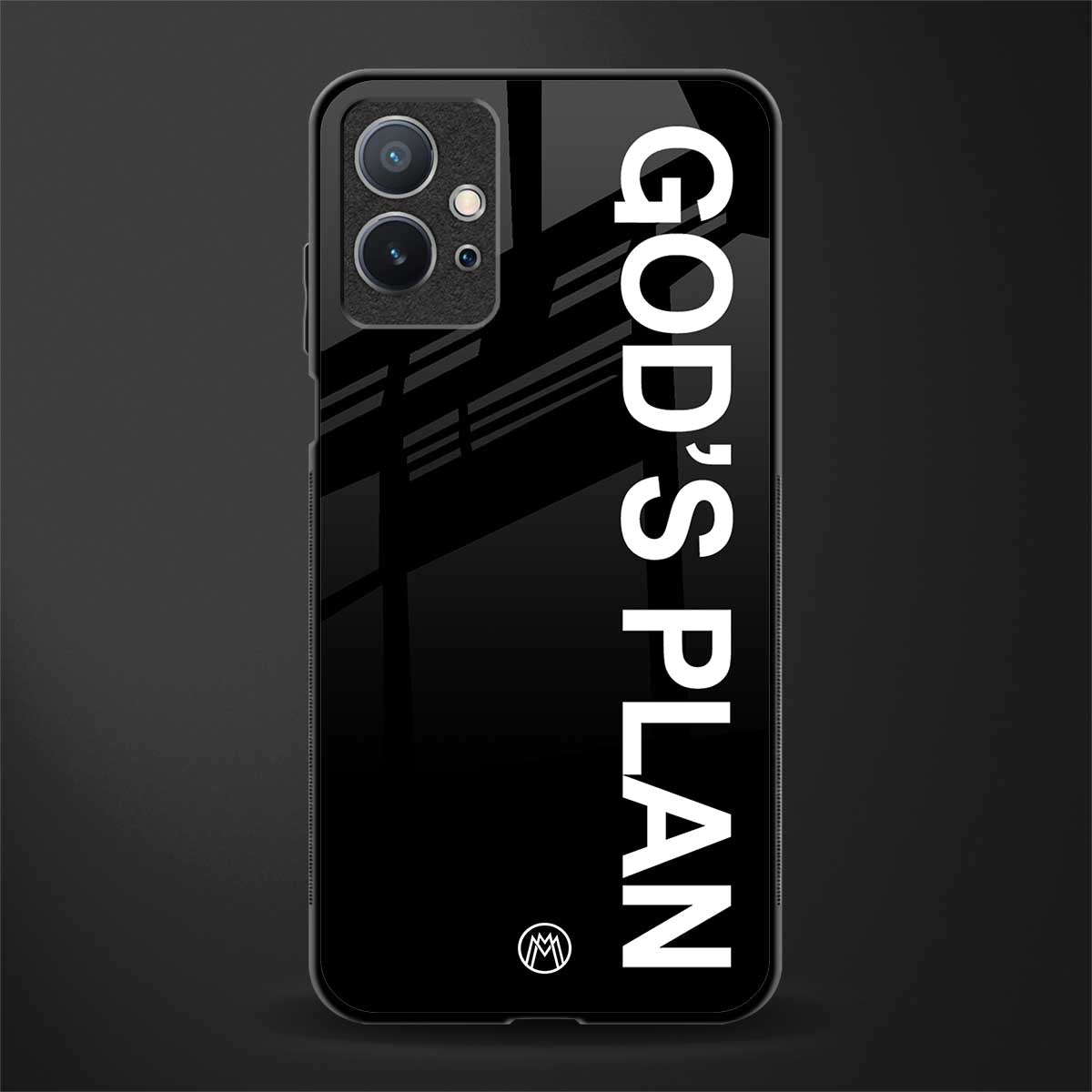 god's plan glass case for vivo t1 5g image