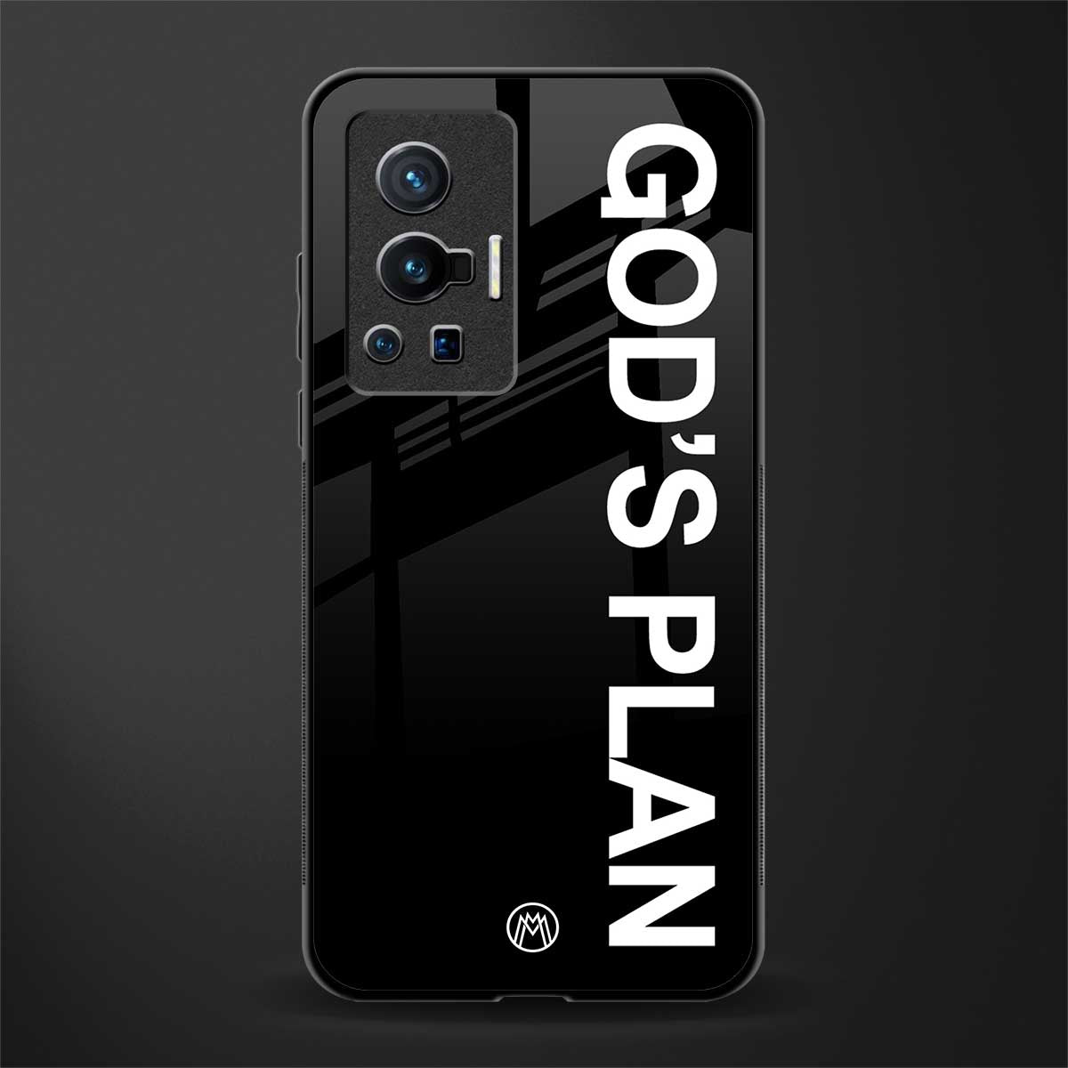 god's plan glass case for vivo x70 pro image