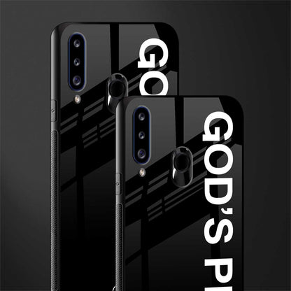 god's plan glass case for samsung galaxy a20s image-2