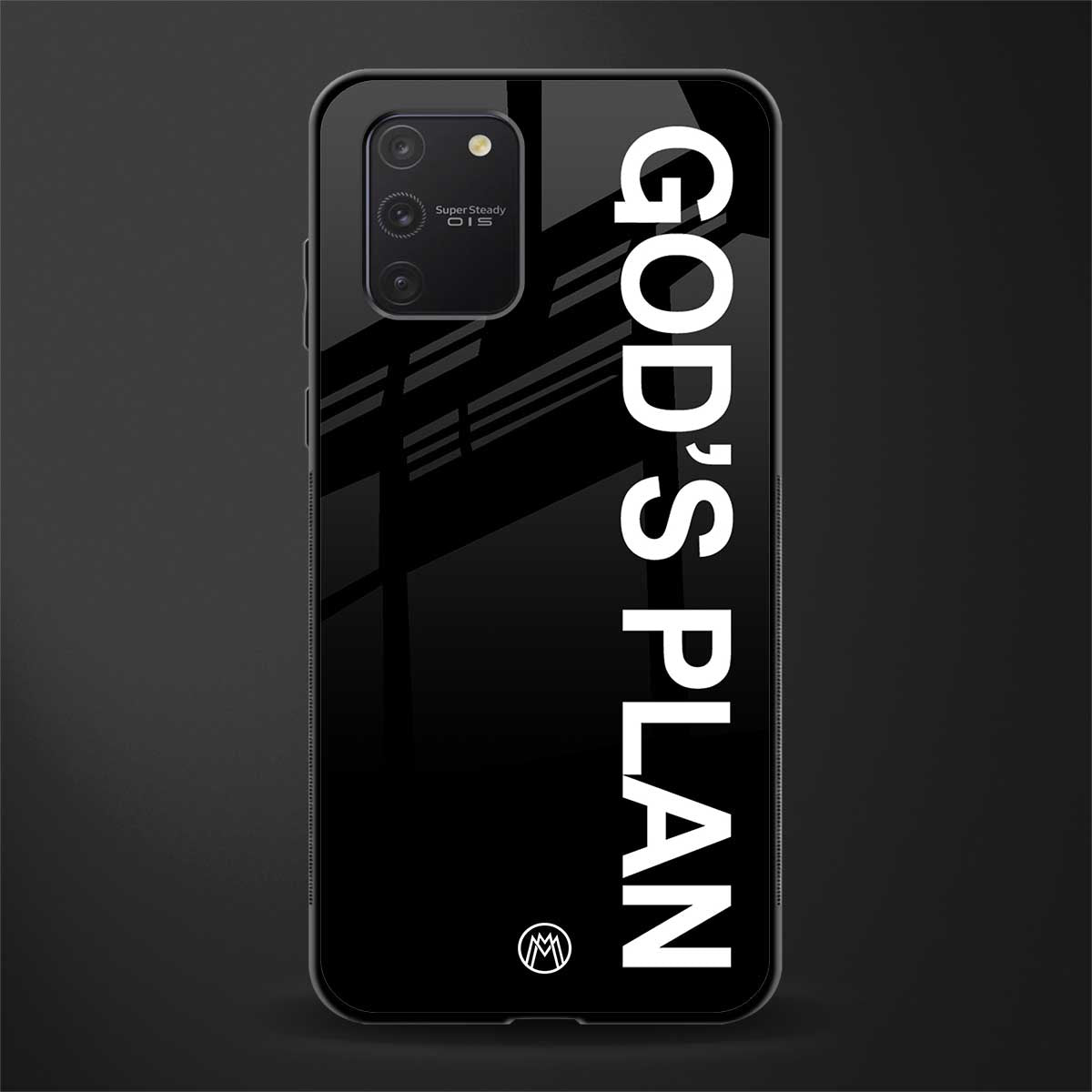god's plan glass case for samsung galaxy a91 image
