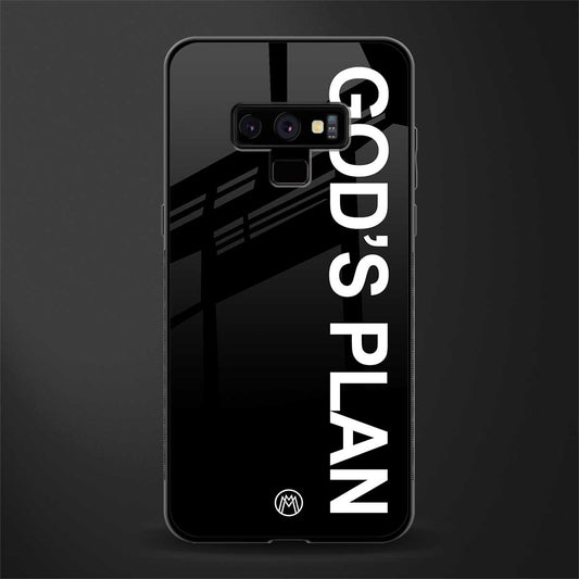 god's plan glass case for samsung galaxy note 9 image