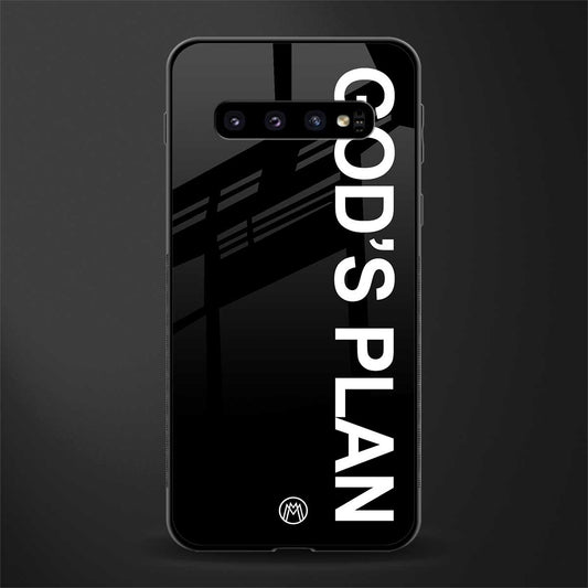 god's plan glass case for samsung galaxy s10 plus image