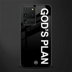 god's plan glass case for samsung galaxy s20 ultra image