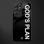 god's plan glass case for samsung galaxy s22 ultra 5g image