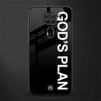 god's plan glass case for redmi note 9 image