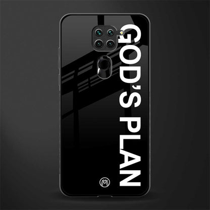 god's plan glass case for redmi note 9 image