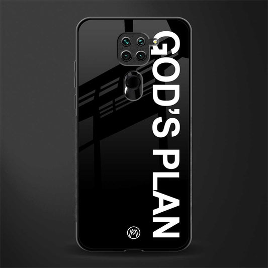 god's plan glass case for redmi note 9 image