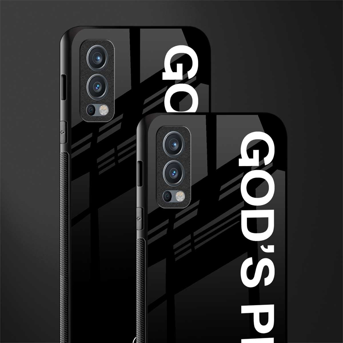 god's plan glass case for oneplus nord 2 5g image-2