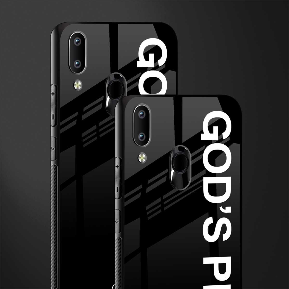 god's plan glass case for vivo y91 image-2