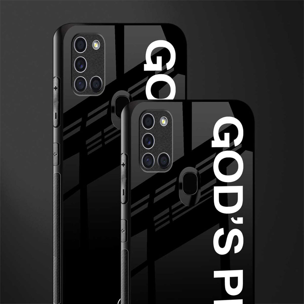 god's plan glass case for samsung galaxy a21s image-2